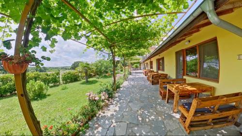 Zahrada ubytování Sirius Guest House