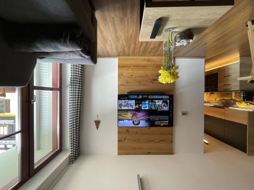 Кухня или мини-кухня в Apartment Špindlerův Mlýn 46 by Interhome
