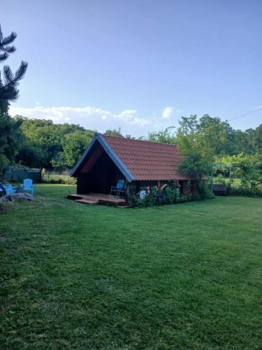Zahrada ubytování Cozy Challet