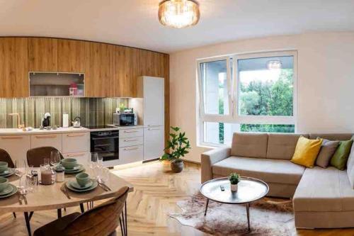 Kuchyňa alebo kuchynka v ubytovaní Exclusive appartment