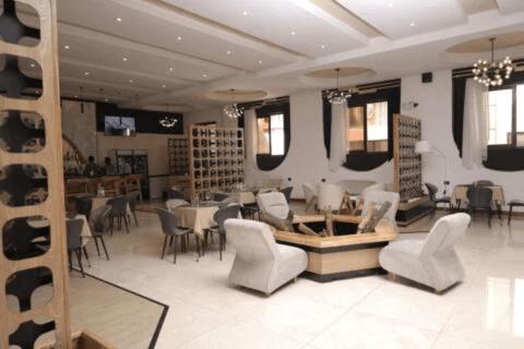 Χώρος καθιστικού στο Fenet Hawassa Hotel