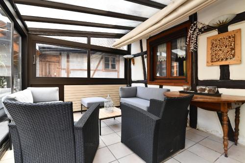 Ruang duduk di Manala - Maison avec Terrasse