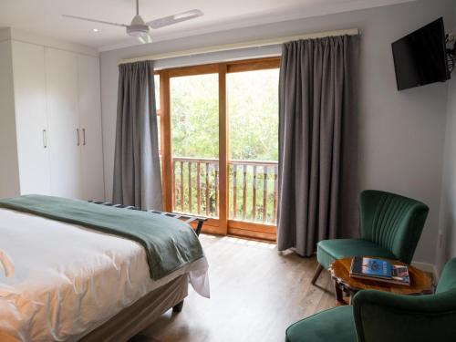 Penguino Guesthouseにあるベッド