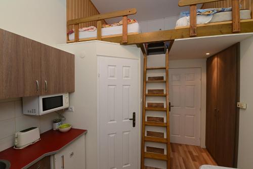 Cuina o zona de cuina de Centrum Apartman