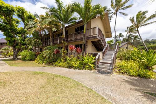 Κήπος έξω από το Hanalei Colony Resort H4
