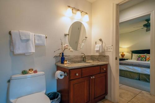 Koupelna v ubytování Kauai Kailani 218