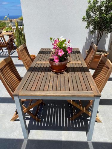 Μπαλκόνι ή βεράντα στο B&B Camacha Porto Santo