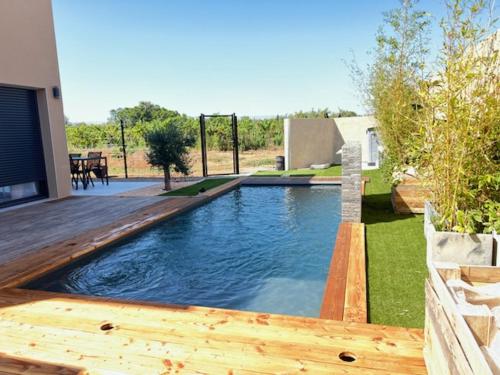 Villa 110 m2 entre vignoble et mer