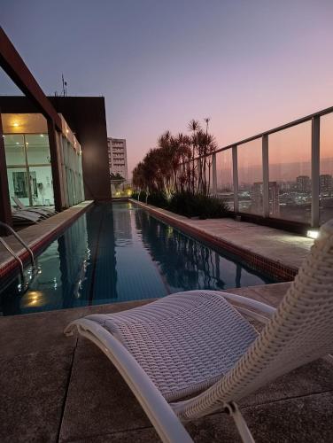 Πισίνα στο ή κοντά στο Stay GRU - Loft 2 Completo próx GRU airport - Guarulhos