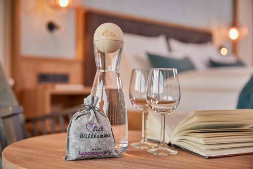 Nápoje v ubytování Laschenskyhof Hotel & Spa