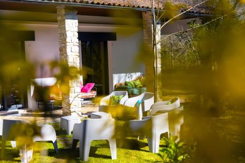 Restaurace v ubytování Villa-des-eaux Douces