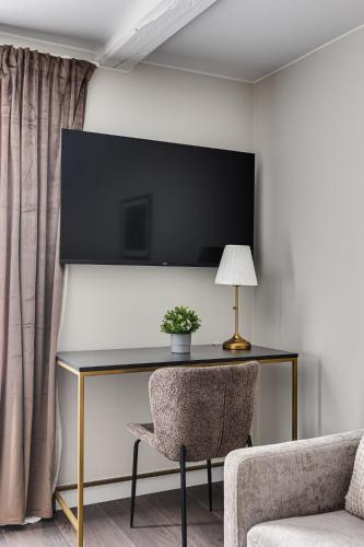 Söderfors Herrgårdにあるテレビまたはエンターテインメントセンター