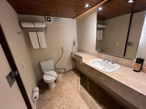 Koupelna v ubytování Mar Hotel Conventions
