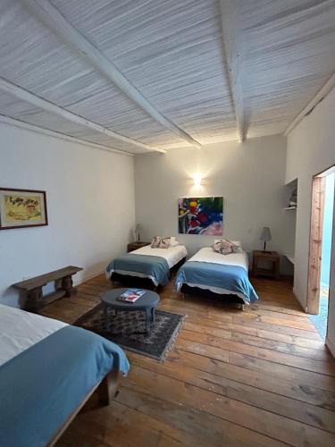 Katil atau katil-katil dalam bilik di Casa lila Hotel