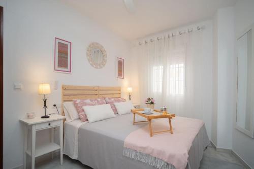 Postel nebo postele na pokoji v ubytování Apartamento Rosole