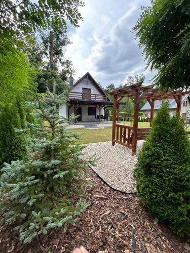 Willa pod Dębami domek nad Zalewem Chańcza z balią na wyłączność