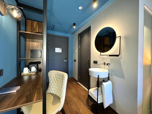 Kuchyň nebo kuchyňský kout v ubytování Design Hotel & Private Spa - Tbilisi Edition