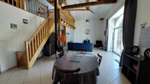 Posezení v ubytování Gîte Les écureuils