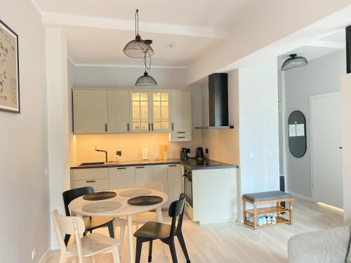 Η κουζίνα ή μικρή κουζίνα στο Kyoto Apartment
