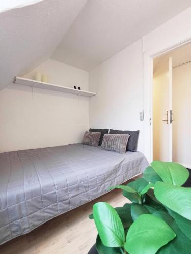 Postel nebo postele na pokoji v ubytování Cozy 1 bedroom apartment B