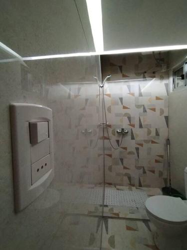 Ένα μπάνιο στο Hospedaje Rivera Chico