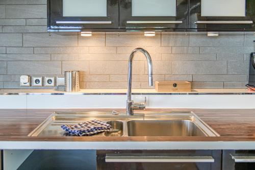 Dapur atau dapur kecil di Indian Sunset - Vue mer & piscine privée - Wiskeys