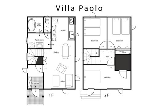Κάτοψη του Villa Paolo