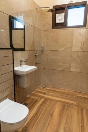 Ένα μπάνιο στο Green Galaxy Villa
