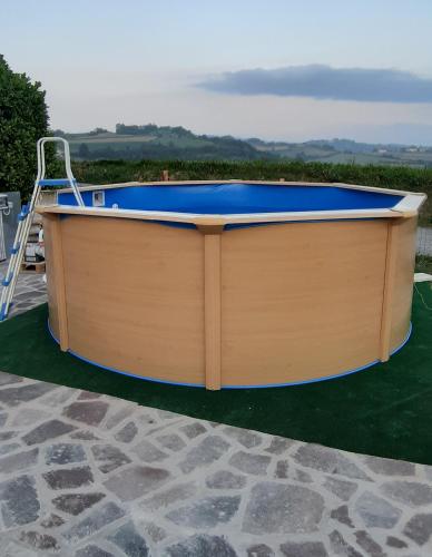 Πισίνα στο ή κοντά στο Cascina Binello Appartamento A
