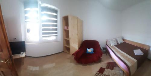 Giường trong phòng chung tại Casa Diana