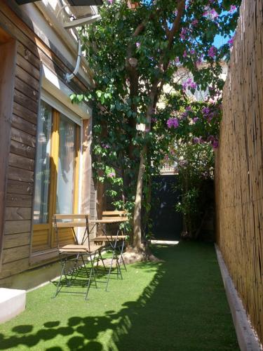 T2 rdc calme, ensoleillé et fleurie