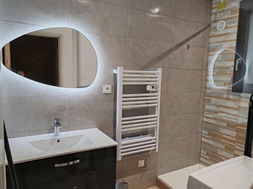 Et badeværelse på résidence Valport T3 4 pers 2 chambres