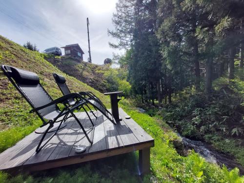 Κήπος έξω από το Lodge Hahnenkamm