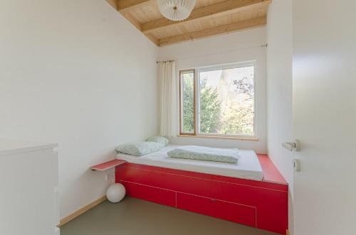 Katil atau katil-katil dalam bilik di Haus am Wald in Hitzacker Elbe Wendland