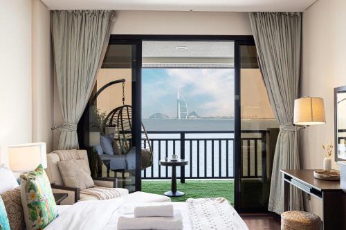 Beachfront Residences with Full Sea and Burj AlArab Views in Luxury Resort