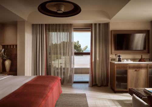 Eagles Palace - Small Luxury Hotels of the Worldにあるベッド