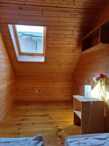 Postel nebo postele na pokoji v ubytování Domki Pirat