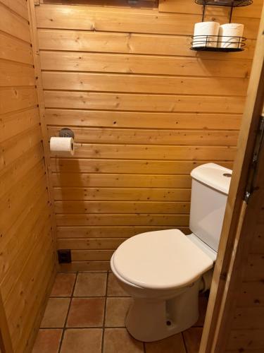 Koupelna v ubytování Chata Čertovy hlavy