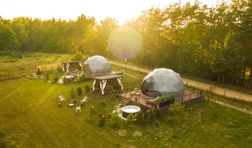 Zahrada ubytování Sëtnowa Glamping