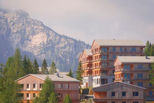Üldine mäevaade või majutusasutusest Almresort Sonnenalpe Nassfeld pildistatud vaade