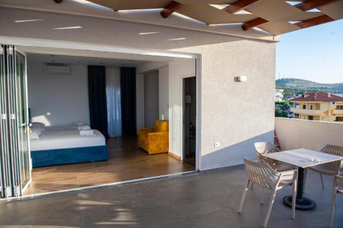 Ліжко або ліжка в номері Summer Point Hotel