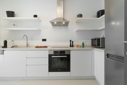 Η κουζίνα ή μικρή κουζίνα στο Villa Agate