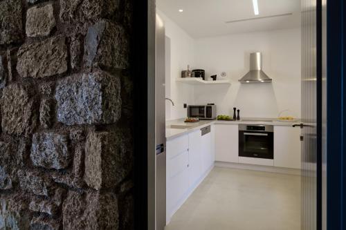 Η κουζίνα ή μικρή κουζίνα στο Villa Agate
