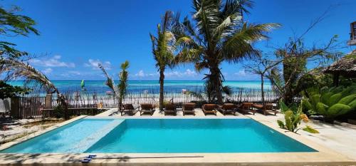 Πισίνα στο ή κοντά στο Palafitta Zanzibar
