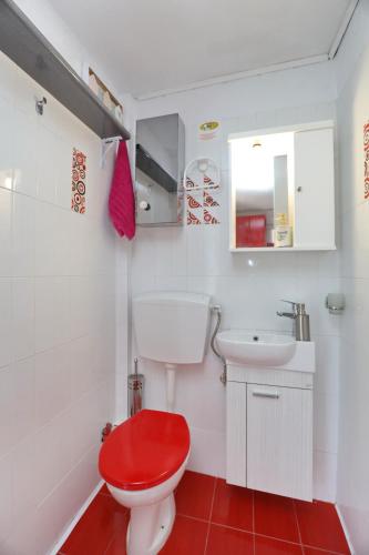 Ένα μπάνιο στο Seminas House