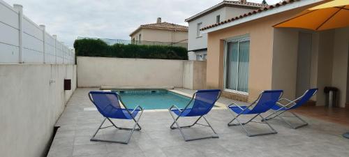 Villa tout confort avec piscine