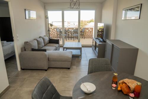 Sete Apt 2pers, terrasse et parking