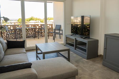 Sete Apt 2pers, terrasse et parking