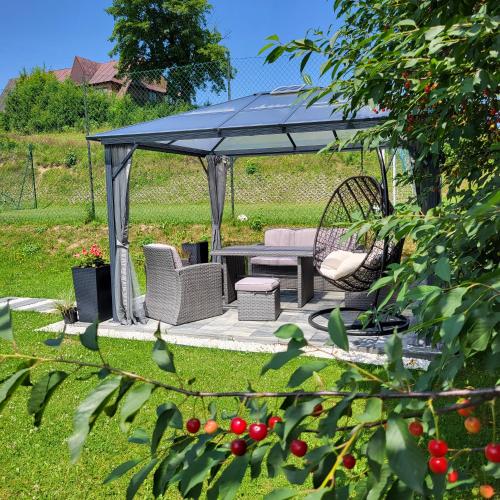 Jardín al aire libre en Wierchowianka