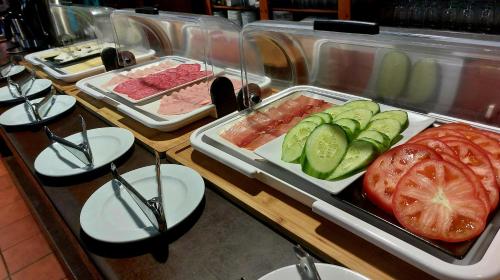 Nourriture dans l'hôtel ou à proximité